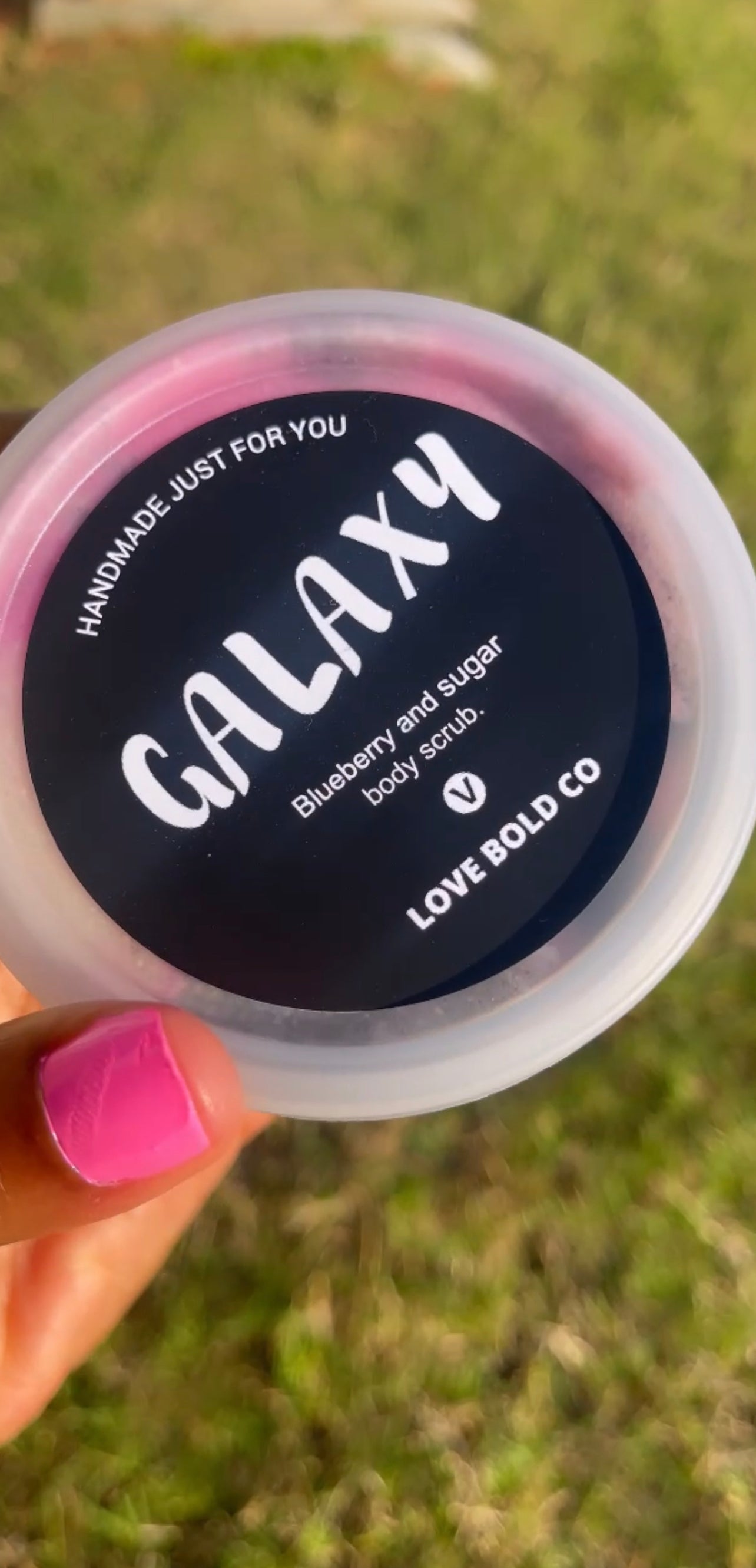 GALAXY body scrub